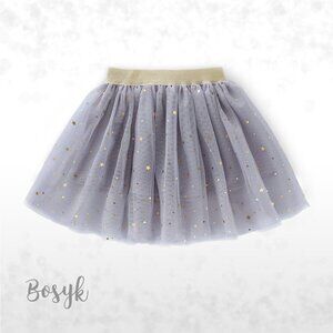 NEW- Sequin Of Moons And Stars Ballet Tutu - Grey - Tutus for Baby Girls - Tutus